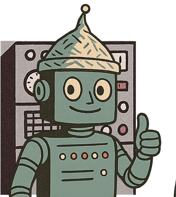 Robot rejecting the mainframe